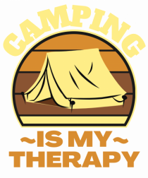 Camping Is My Therapy